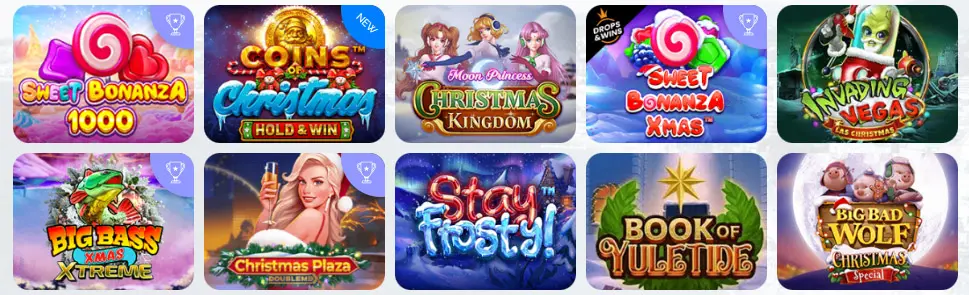 Tous les jeux SLOTUNA CASINO