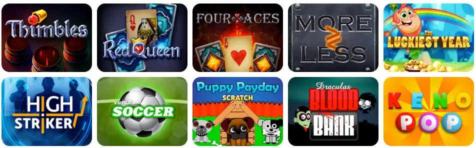 Jeux en ligne SLOTUNA CASINO