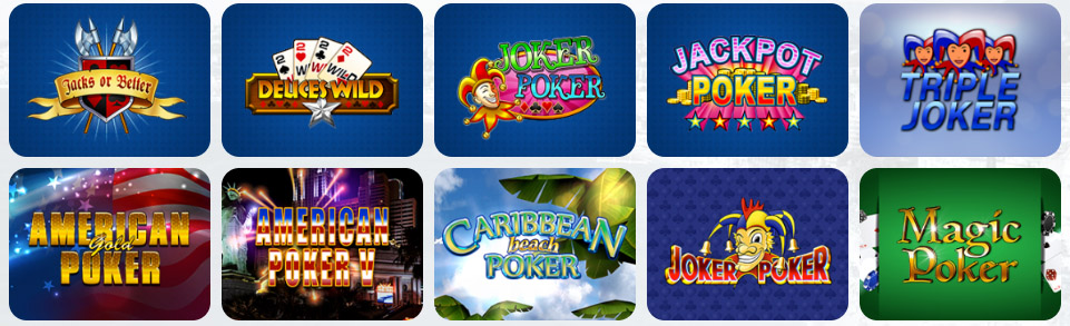 Video Poker Slotuna Casino