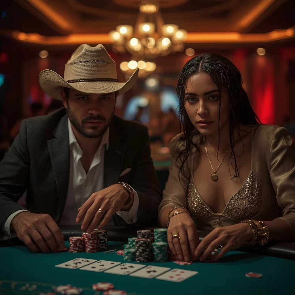 photo de deux joueurs de poker SLOTUNA CASINO