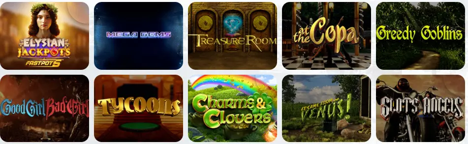 Les Jackpots au Slotuna Casino